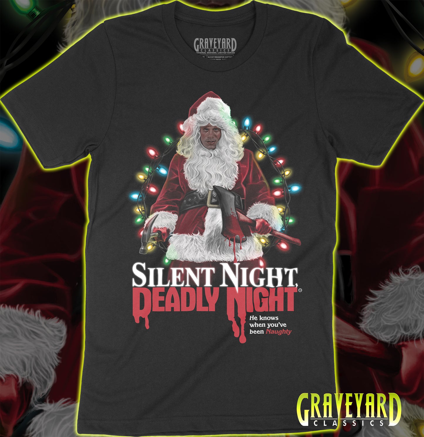 Silent Night Deadly Night - Light T-Shirt