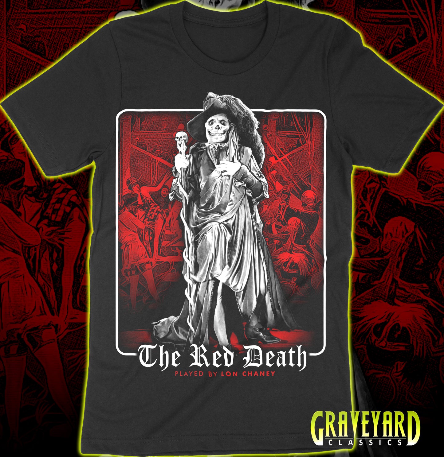 Masque of The Red Death - T-shirt