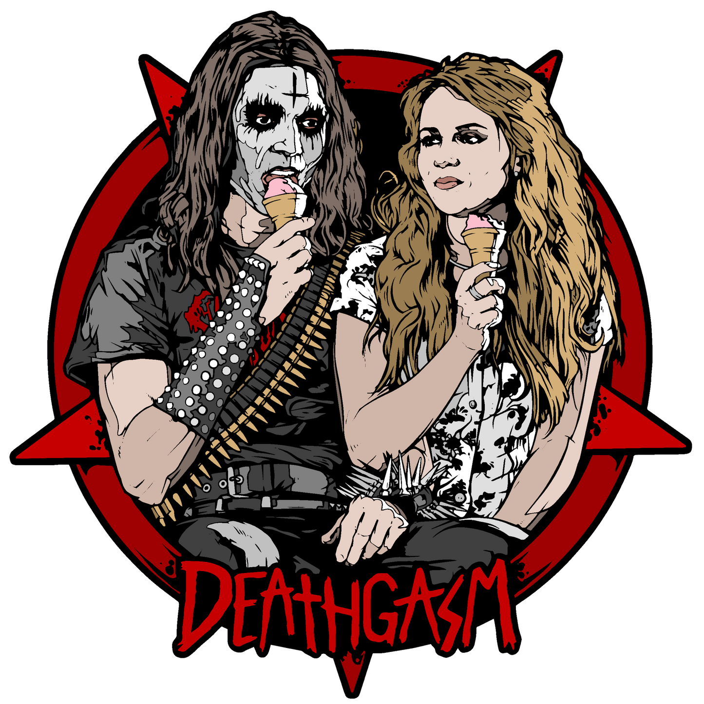 Deathgasm Jumbo Pin