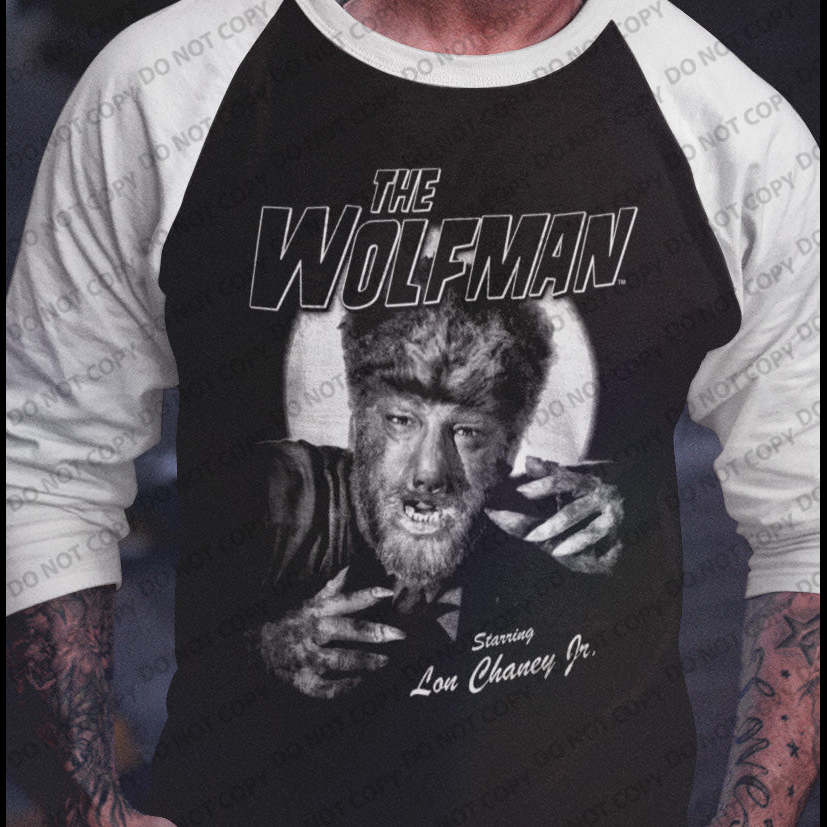 The Wolfman - Baseball Shirt
