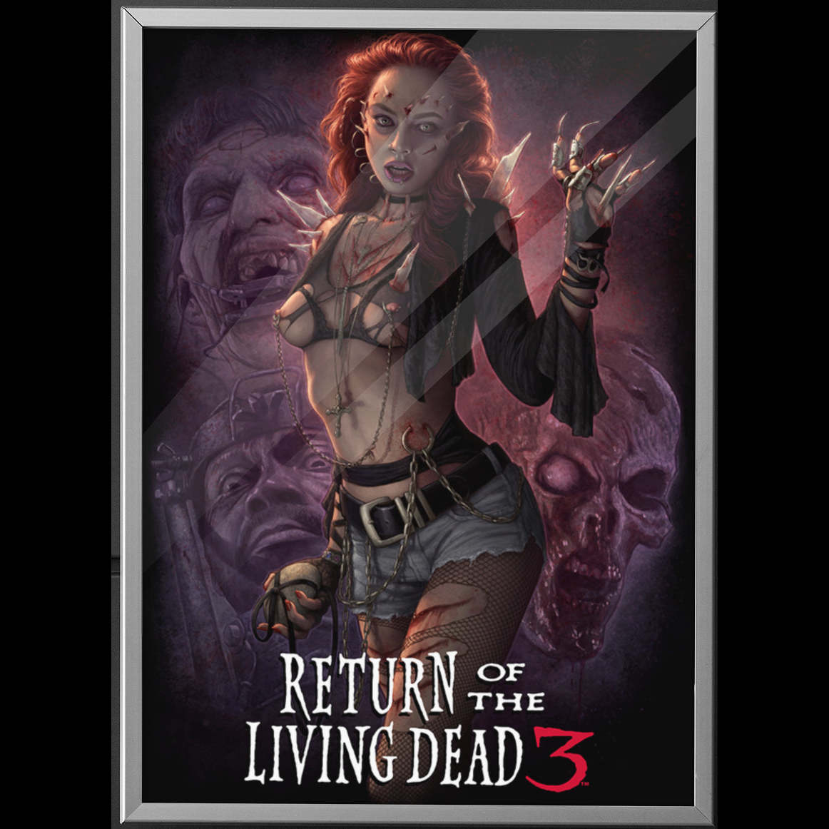 Return of the Living Dead 3 - Julie Hunger Poster