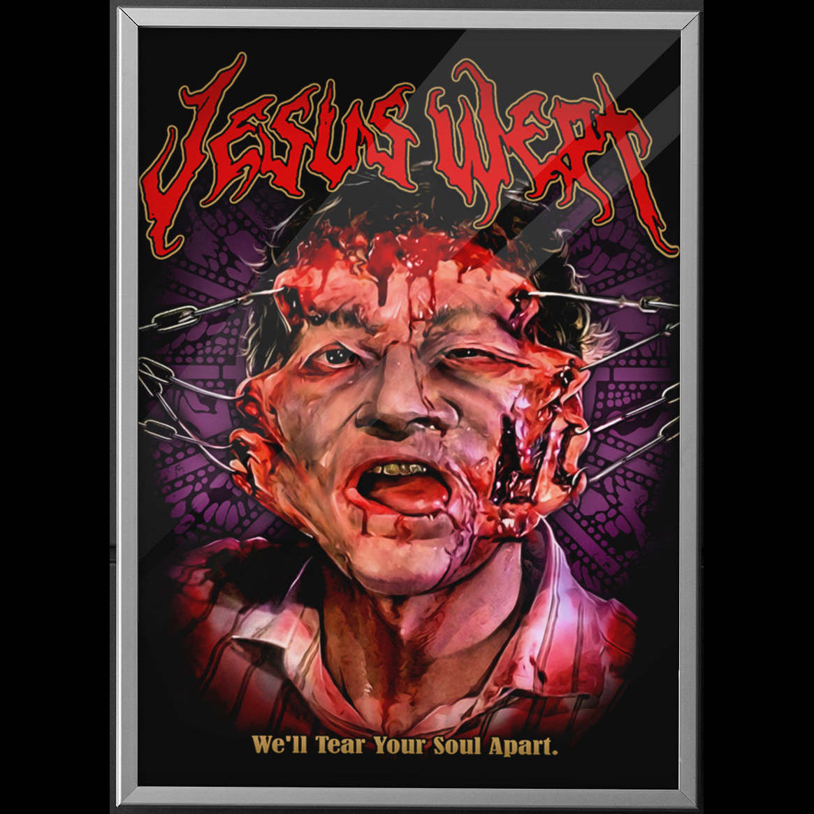 Jesus Wept Poster