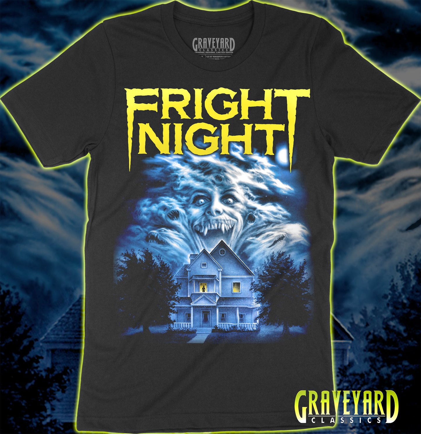 Fright Night -  Poster T-Shirt