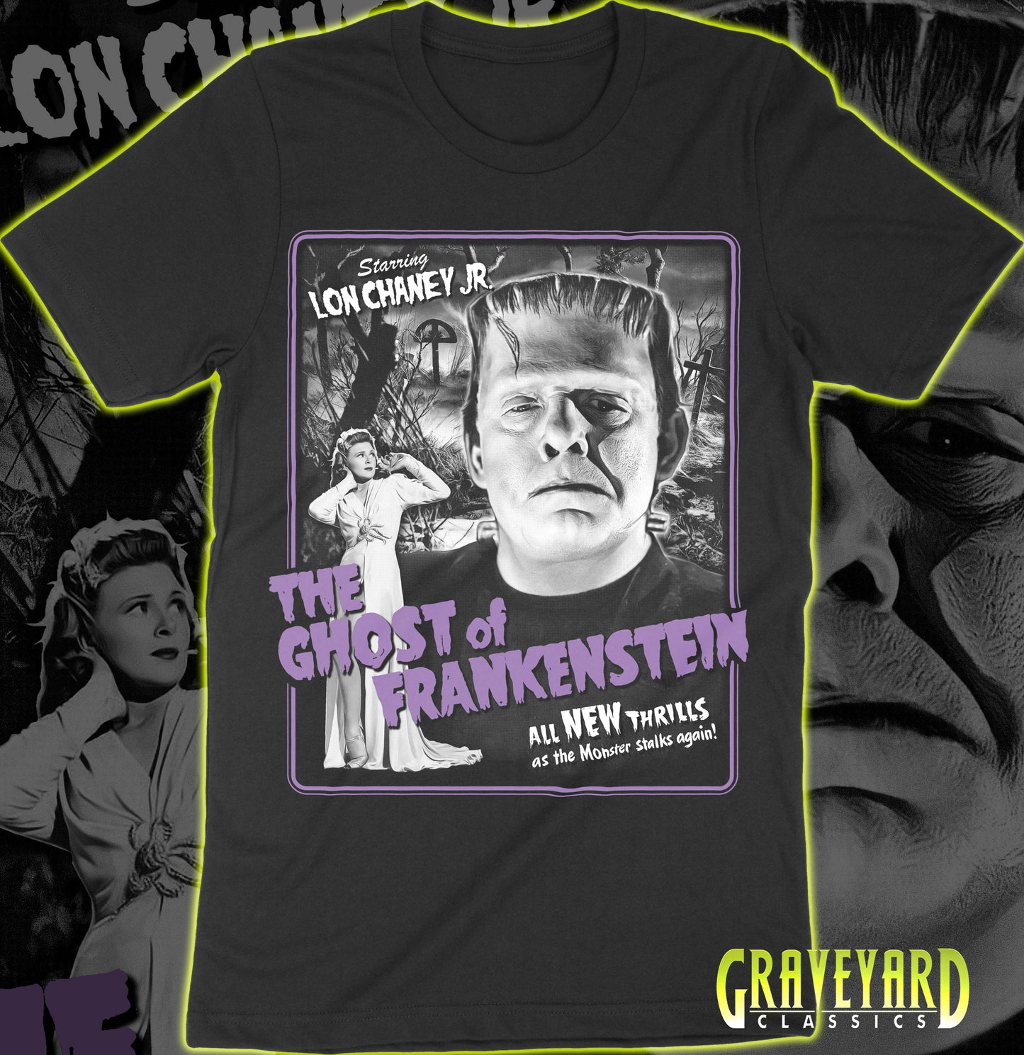 Ghost Of Frankenstein -  T-shirt