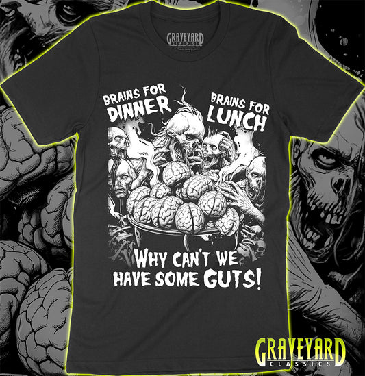 Brains For Lunch T-shirt
