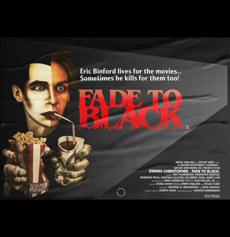 Fade To Black - Wide Poster