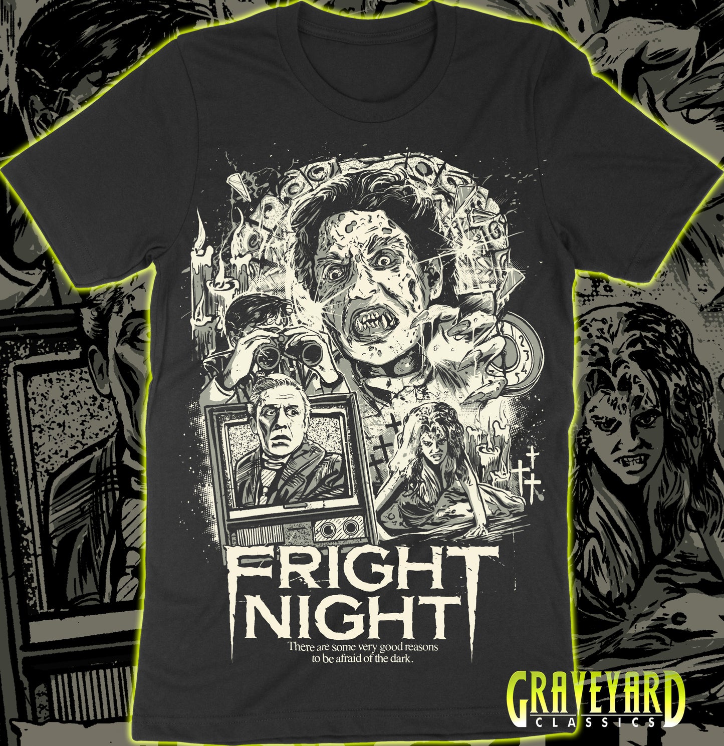 Fright Night - Be Afraid T-shirt