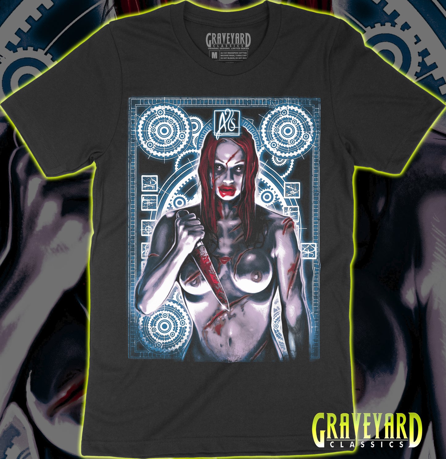 Thirteen Ghosts - The Angry Princess Gears T-shirt