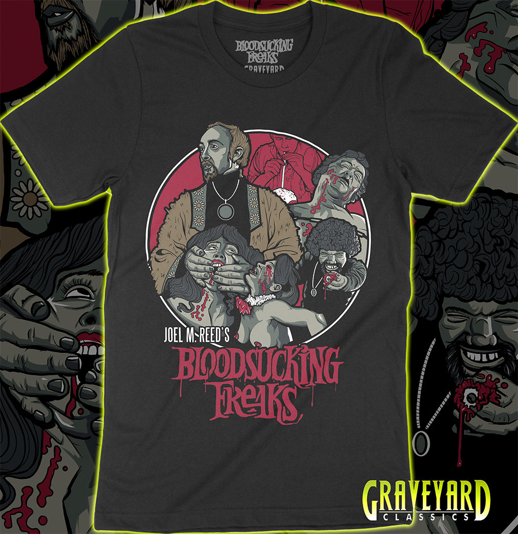 Bloodsucking Freaks - Joel Reed T-Shirt