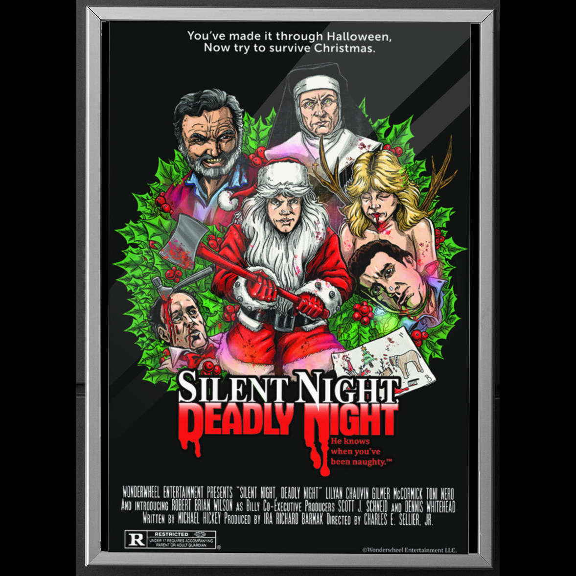 Silent Night Deadly Night - Survive Christmas Poster