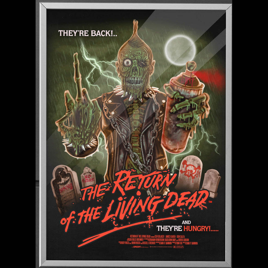 Return of the Living Dead - Punk Rock Poster