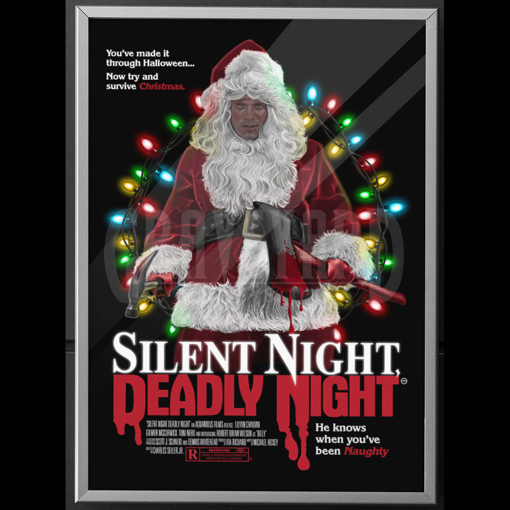 Silent Night Deadly Night - Lights Poster