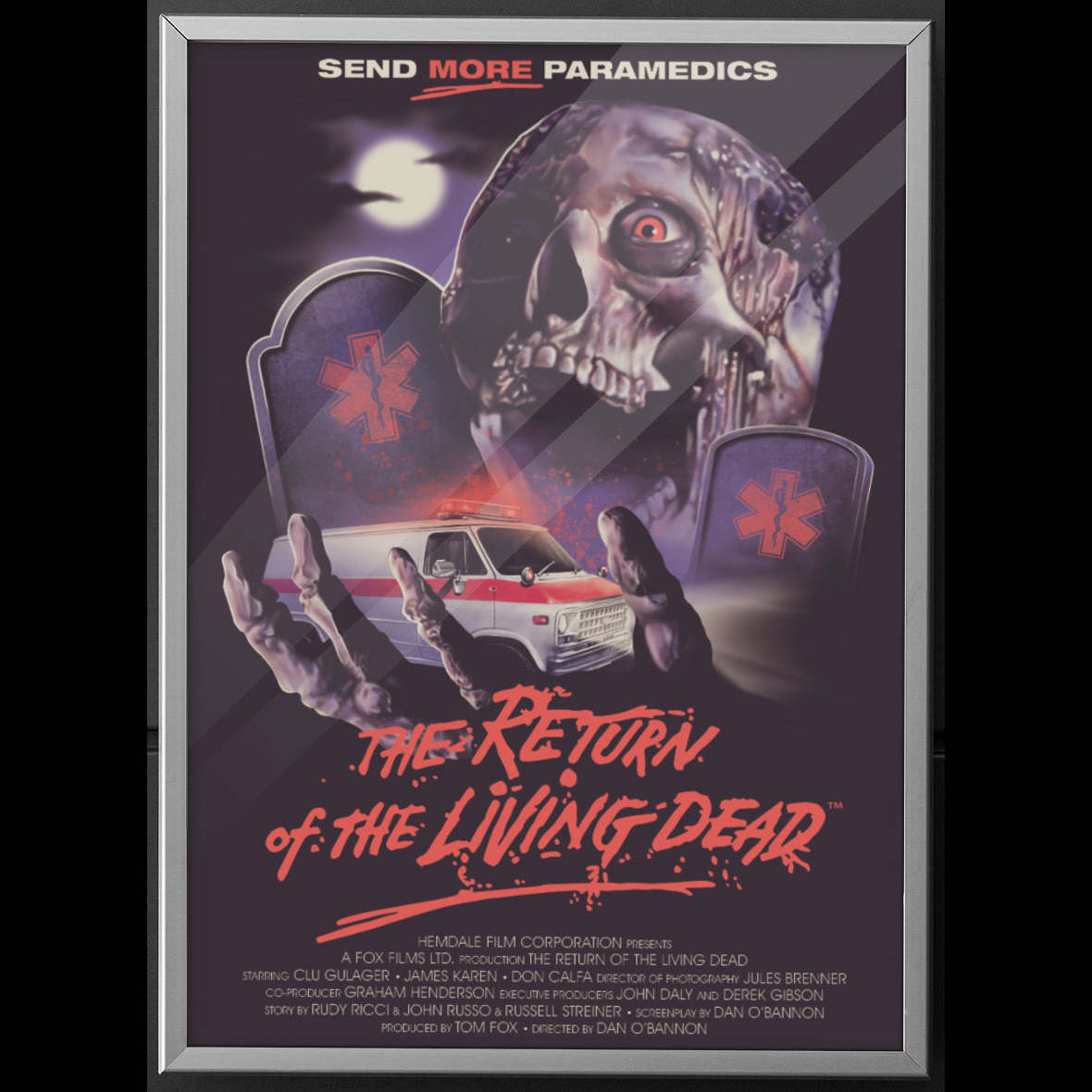 Return Of The Living Dead - Send More Paramedics Poster