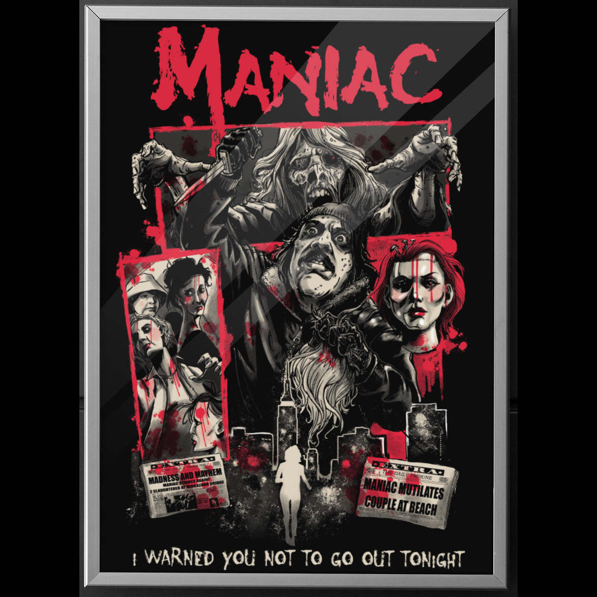 Maniac - Bloodshed Poster