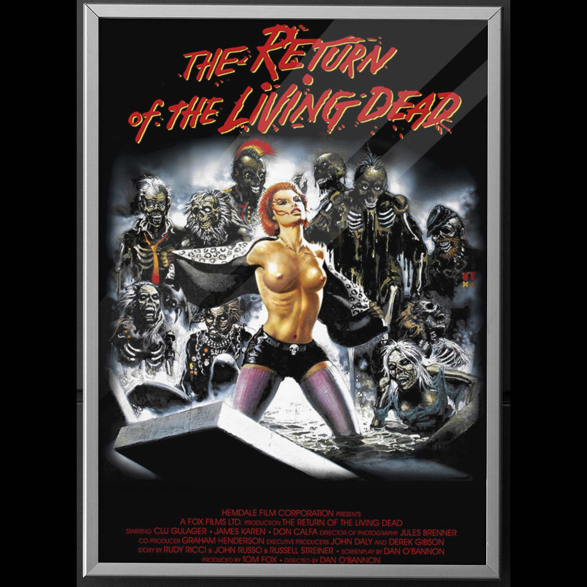Return of The Living Dead - Trash Poster