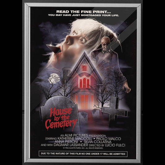 House By The Cemetery Poster