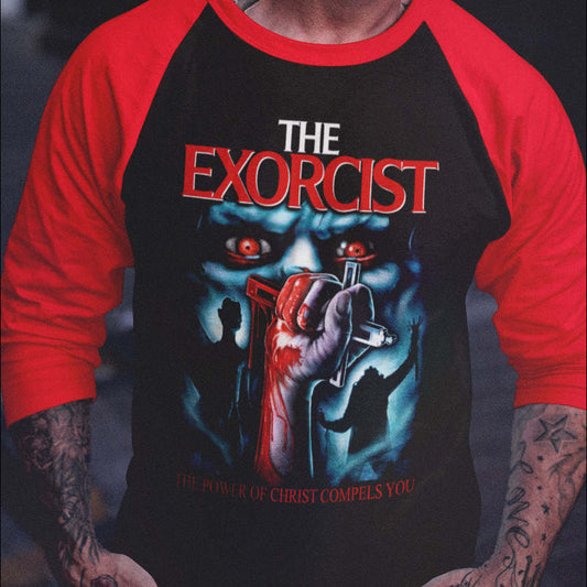 The Exorcist - Christ Compels You Limited Edition Baseball Shirt