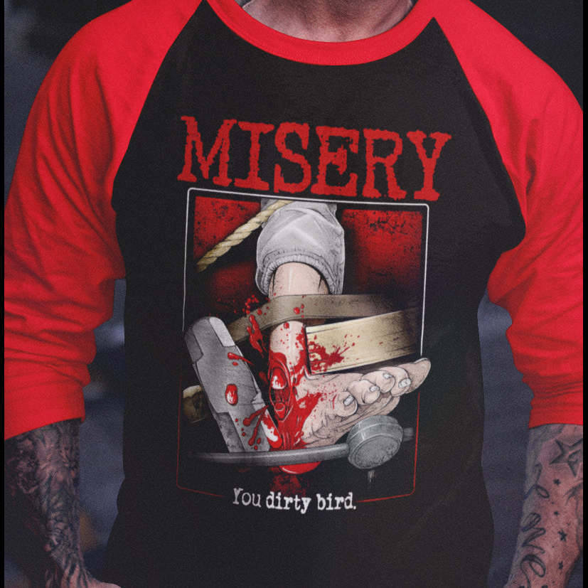 Misery - The Hobbling Raglan Shirt