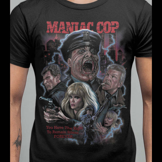 Maniac Cop - Remain Silent Forever T-Shirt