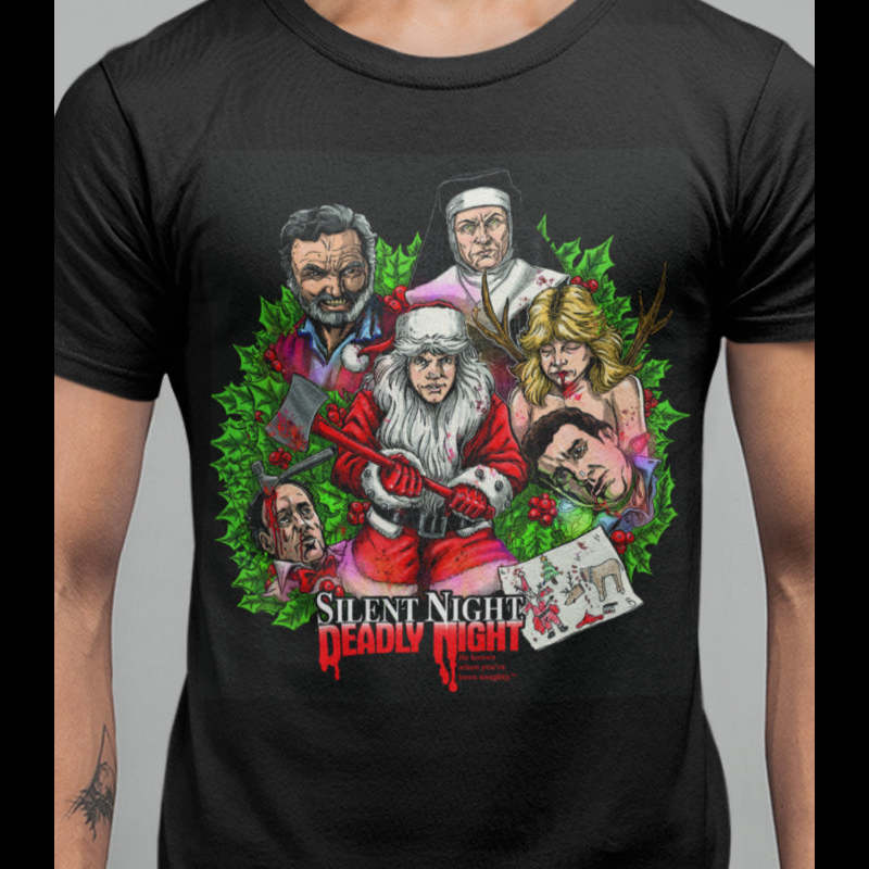 Silent Night Deadly Night - Survive Christmas T-Shirt