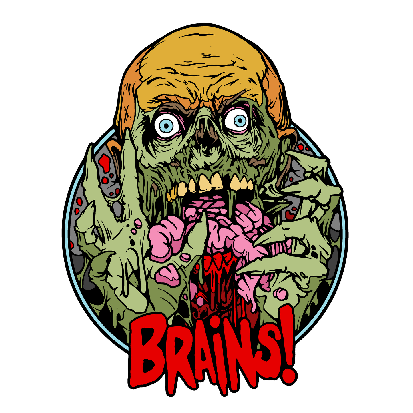 Return of the Living dead - Brains Pin